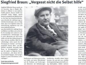 Siegfried Braun Newsletter Behindertenpolitik 12_22